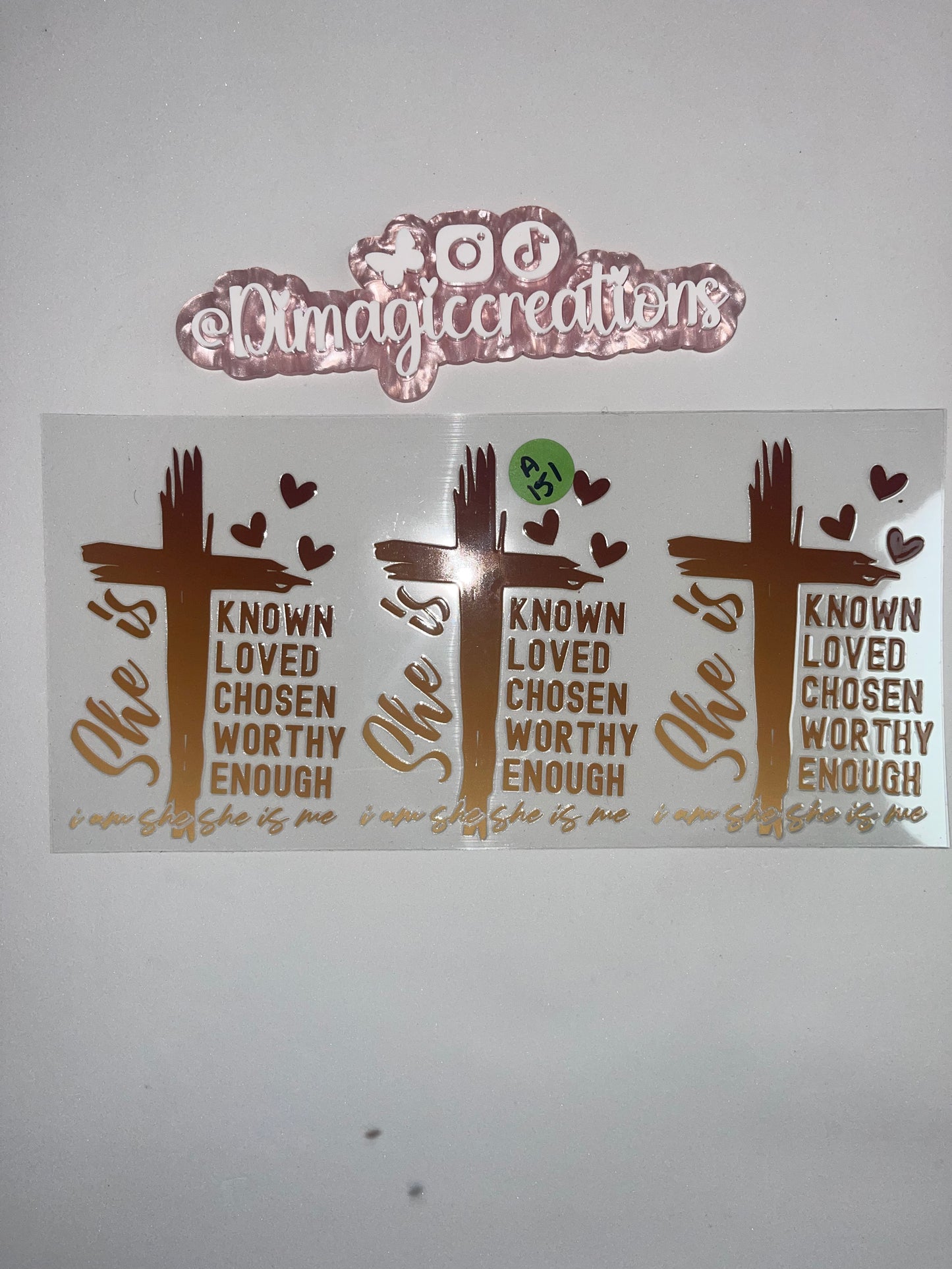 Christian Sticker A151