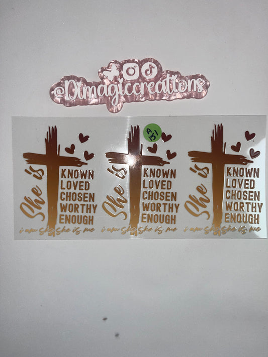 Christian Sticker A151