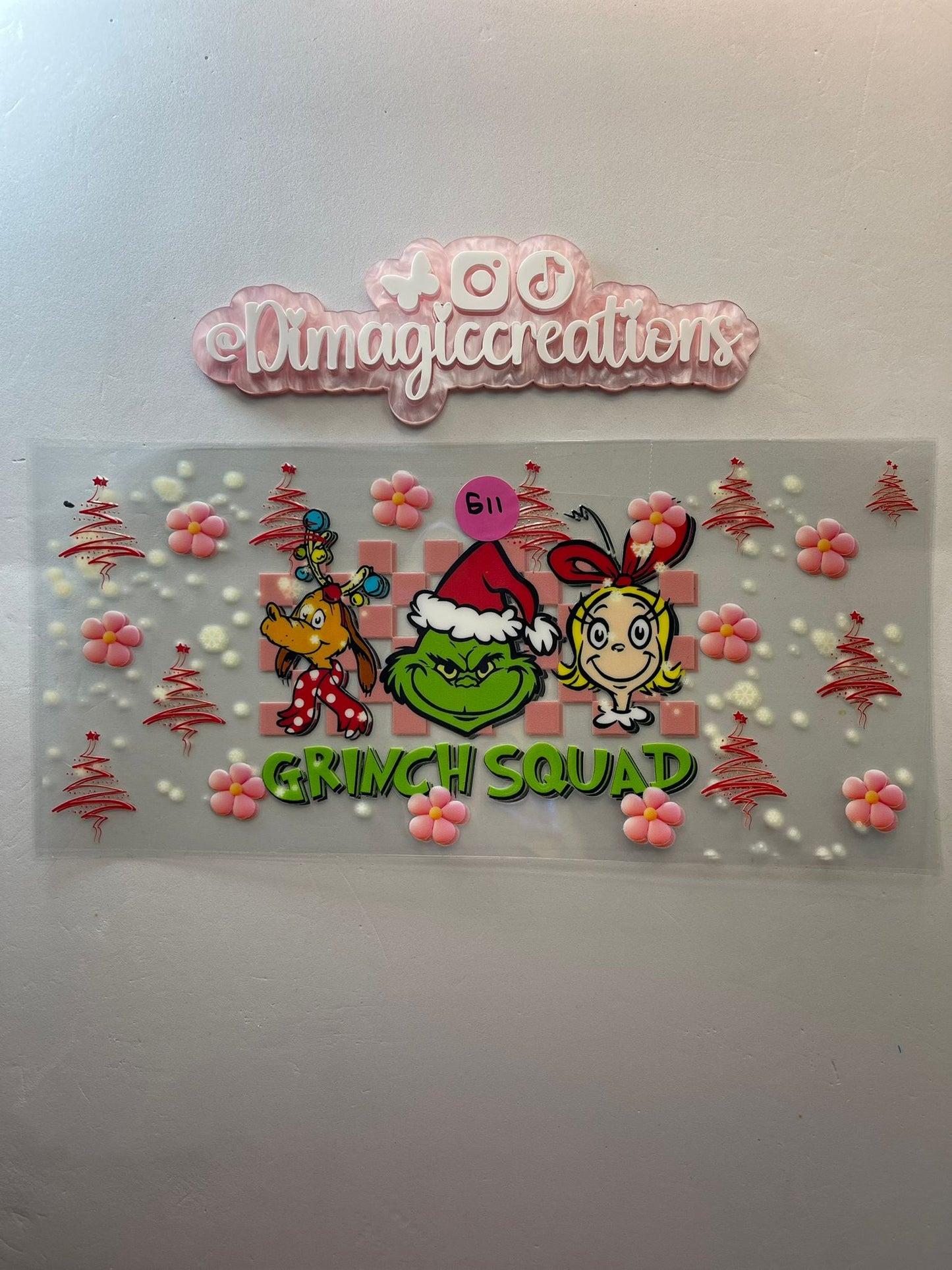 Grinch Squad Sticker (G11)