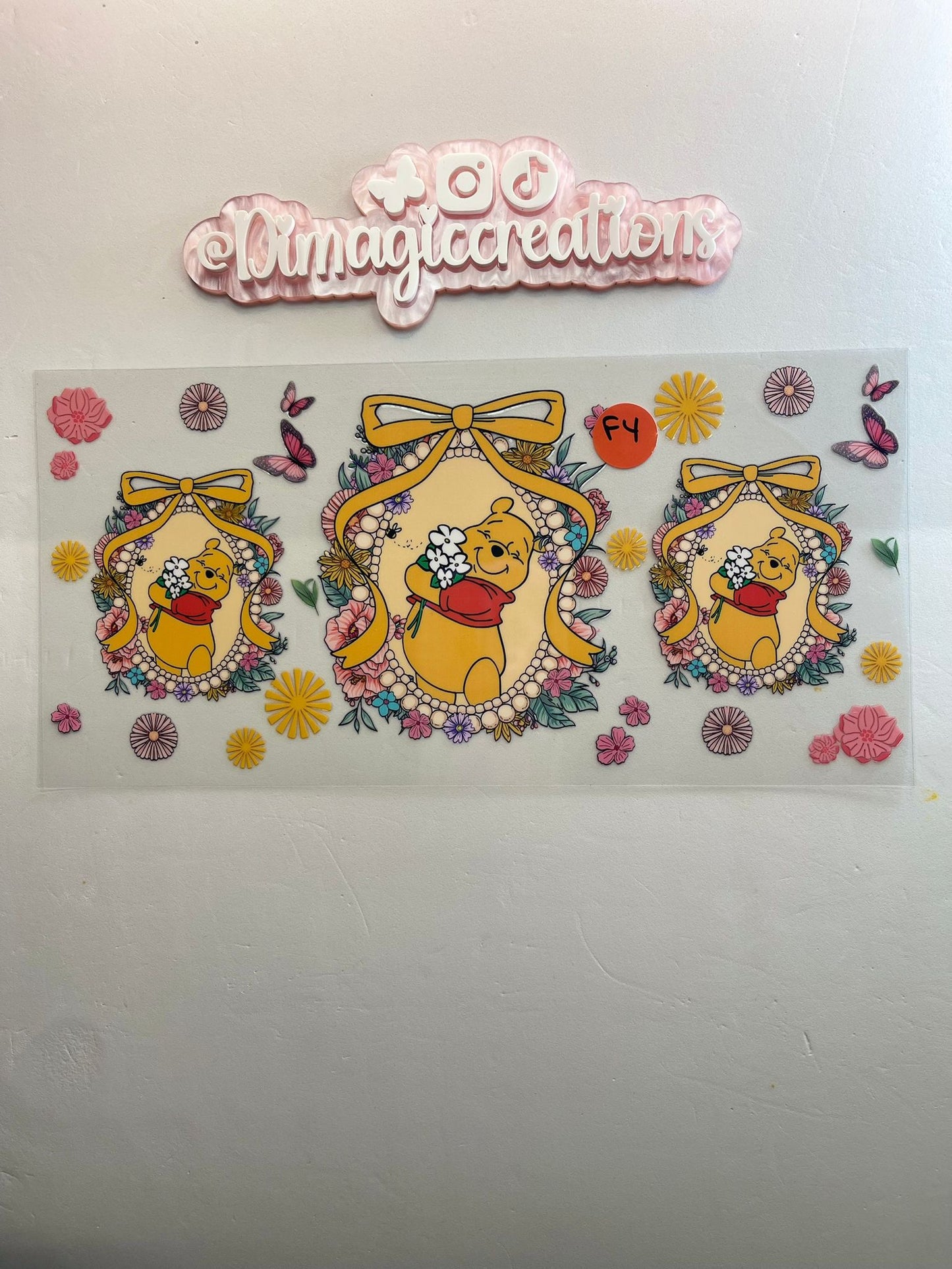 Sticker Pooh F4