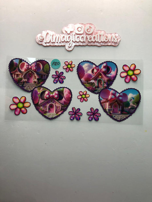 Mickey houses Music Sticker (A20)