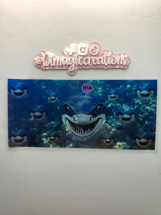 Sharks Sticker (H26)